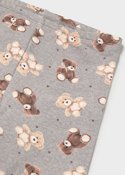 Mayoral Baby Mädchen Leggings bedruckt Grau Ansicht 6