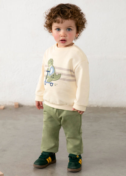 Mayoral Baby Junge Sportanzug 2 Hosen Pullover Laurel Ansicht 2