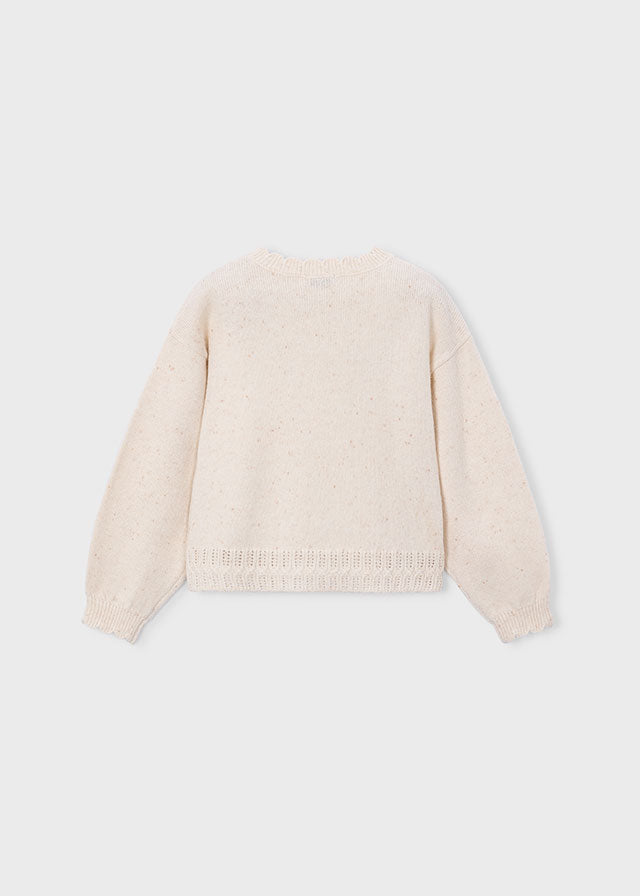 Mayoral Mädchen Pullover Rohweiss Ansicht 5