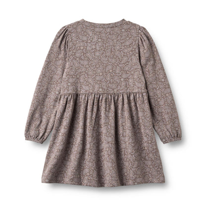 Wheat Mädchen Kleid Eliane – Purple Plum Paisley – Produktansicht 2