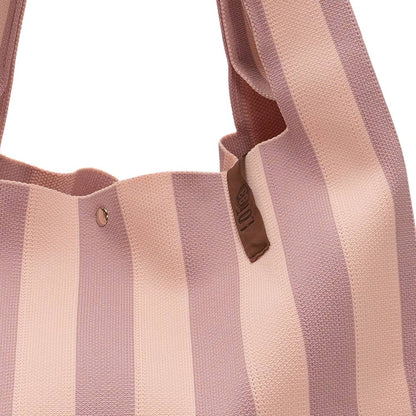LOT83 Shopper Lois 66 Rosa Beige gestreift