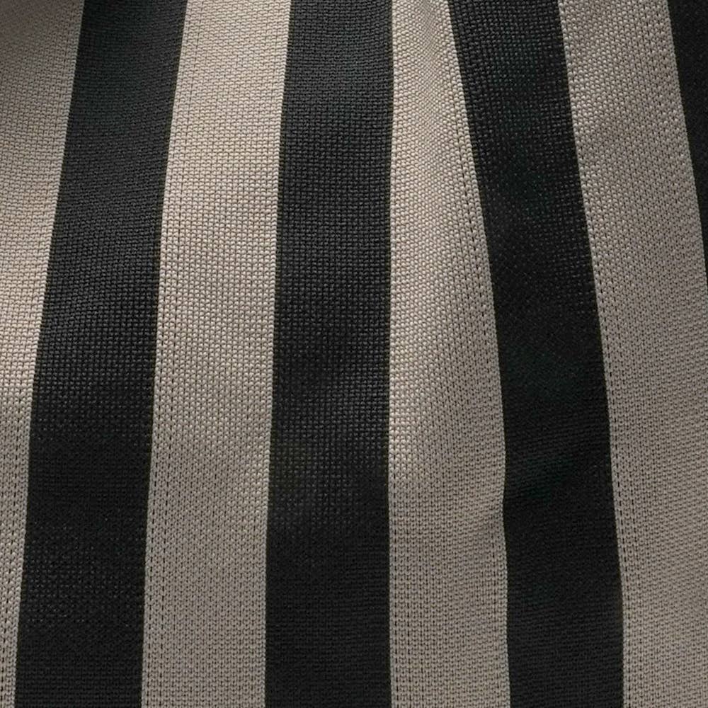 LOT83 Shopper Lois 22 Schwarz Grau gestreift