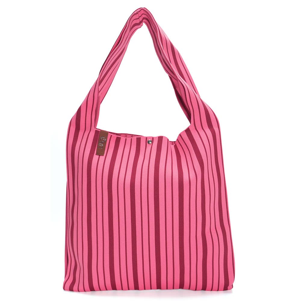 LOT83 Shopper Lois 150 pink gestreift