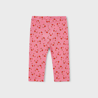 Mayoral Mädchen Leggings Rosa mit Krebs-Print
