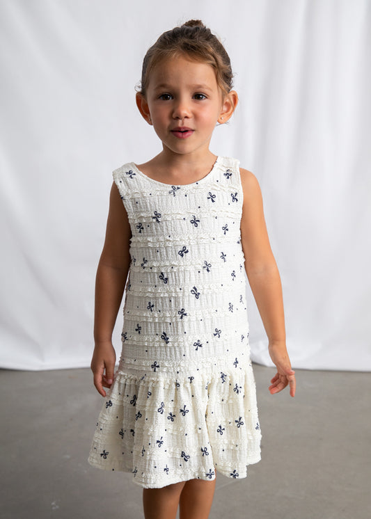 Mayoral Strick-Kleid mit Schleifen