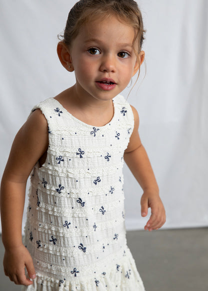 Mayoral Strick-Kleid mit Schleifen