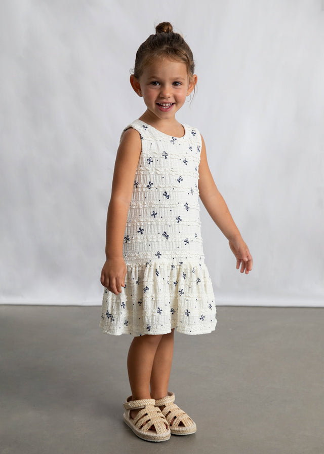 Mayoral Strick-Kleid mit Schleifen