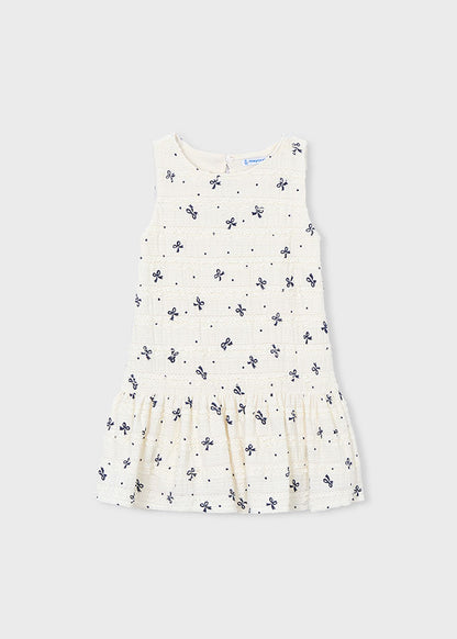 Mayoral Strick-Kleid mit Schleifen