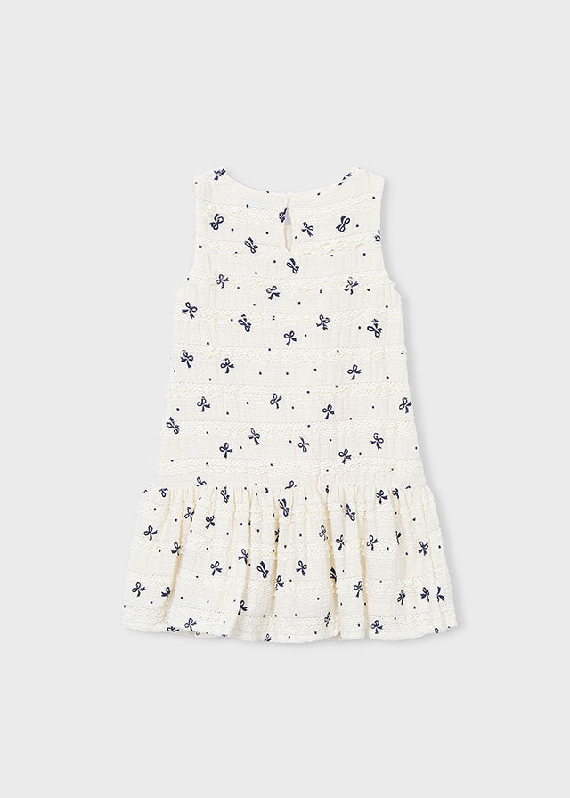 Mayoral Strick-Kleid mit Schleifen
