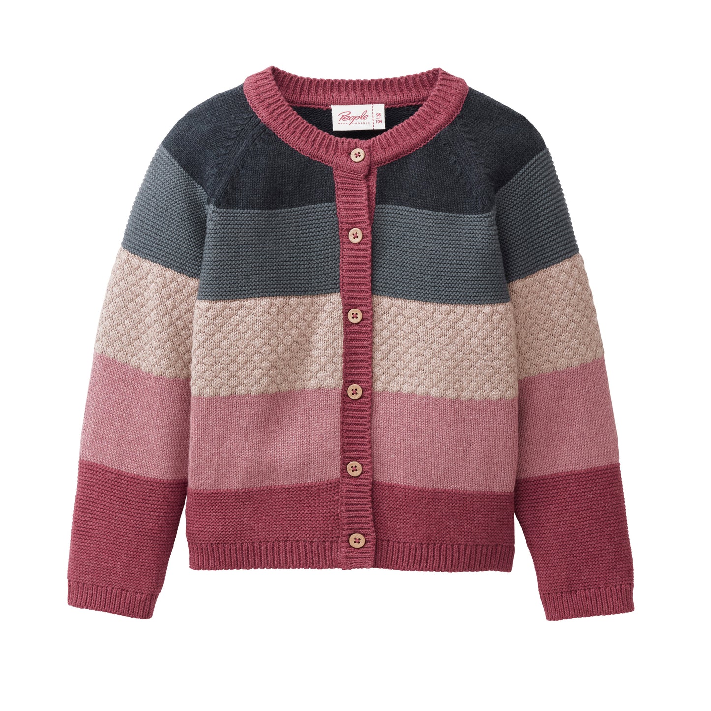 People Wear Organic Strickjacke aus Bio-Baumwolle