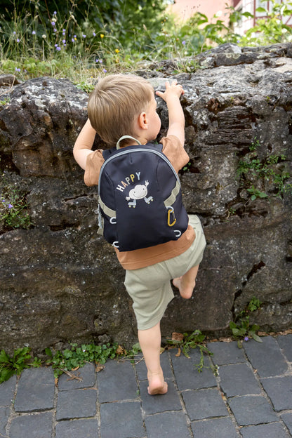 LÄSSIG Kindergarten Rucksack Tiny Outdoor Cloud Dark Blue