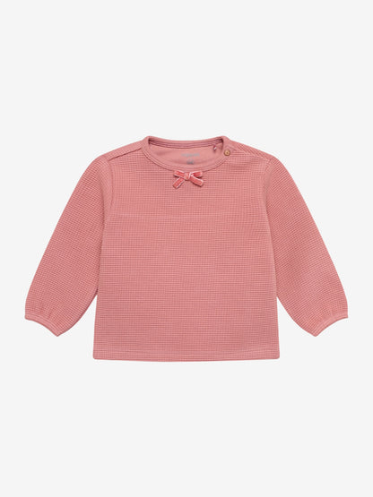 Noppies Mädchen Langarmshirt Ash Rose mit Schleifendetail