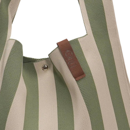 LOT83 Shopper Lois 68 Mint gestreift – weitere Ansicht