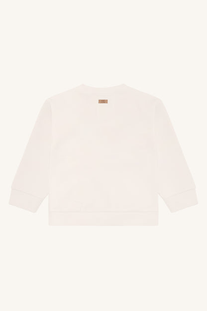 Hust & Claire Sweatshirt mit Palmen Motiv