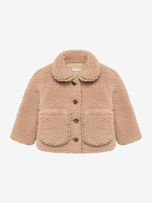 Noppies Mädchen Teddyjacke Tuscany mit Brusttaschen