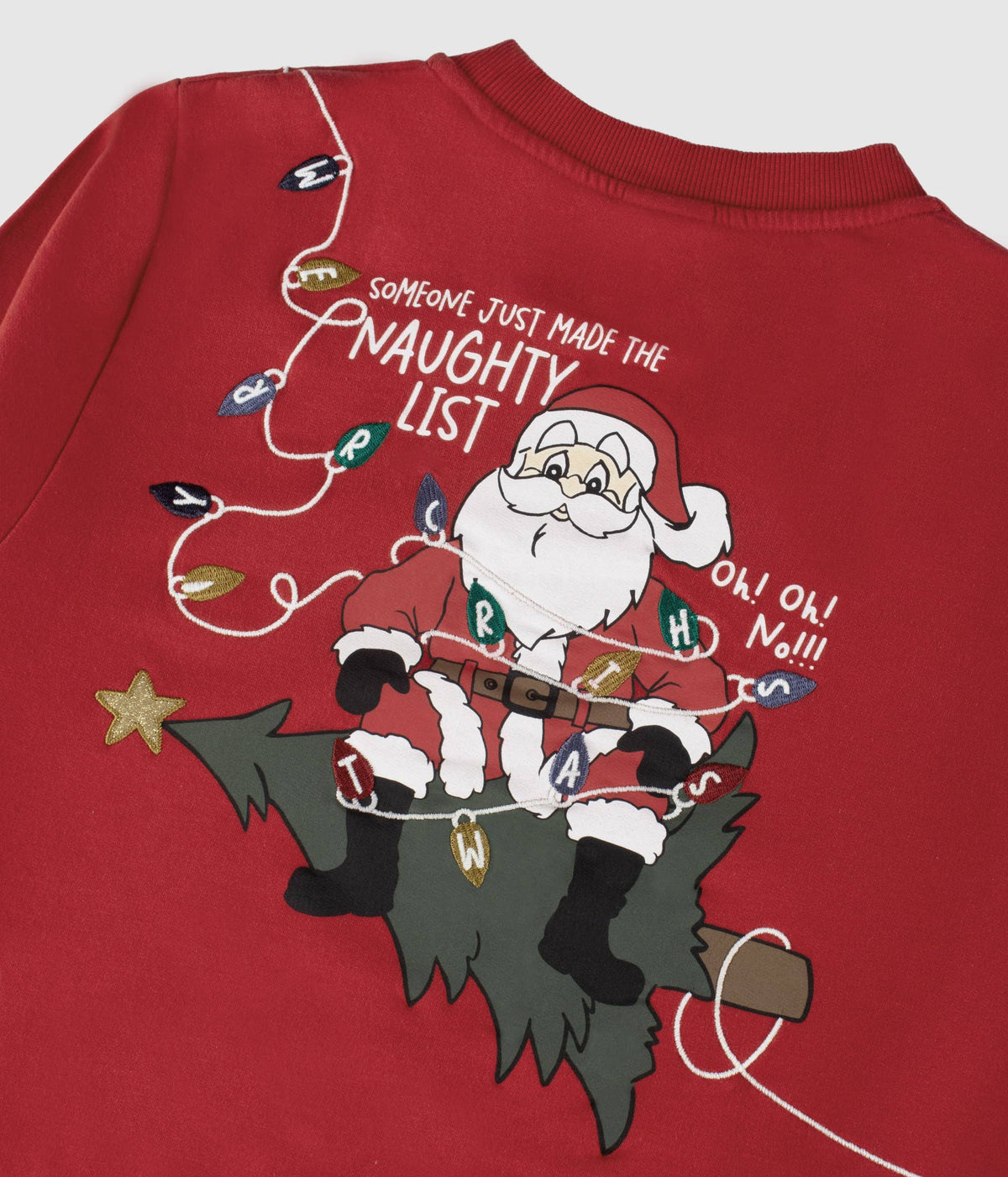 Weihnachtssweatshirt - Leuchtet im Dunkeln