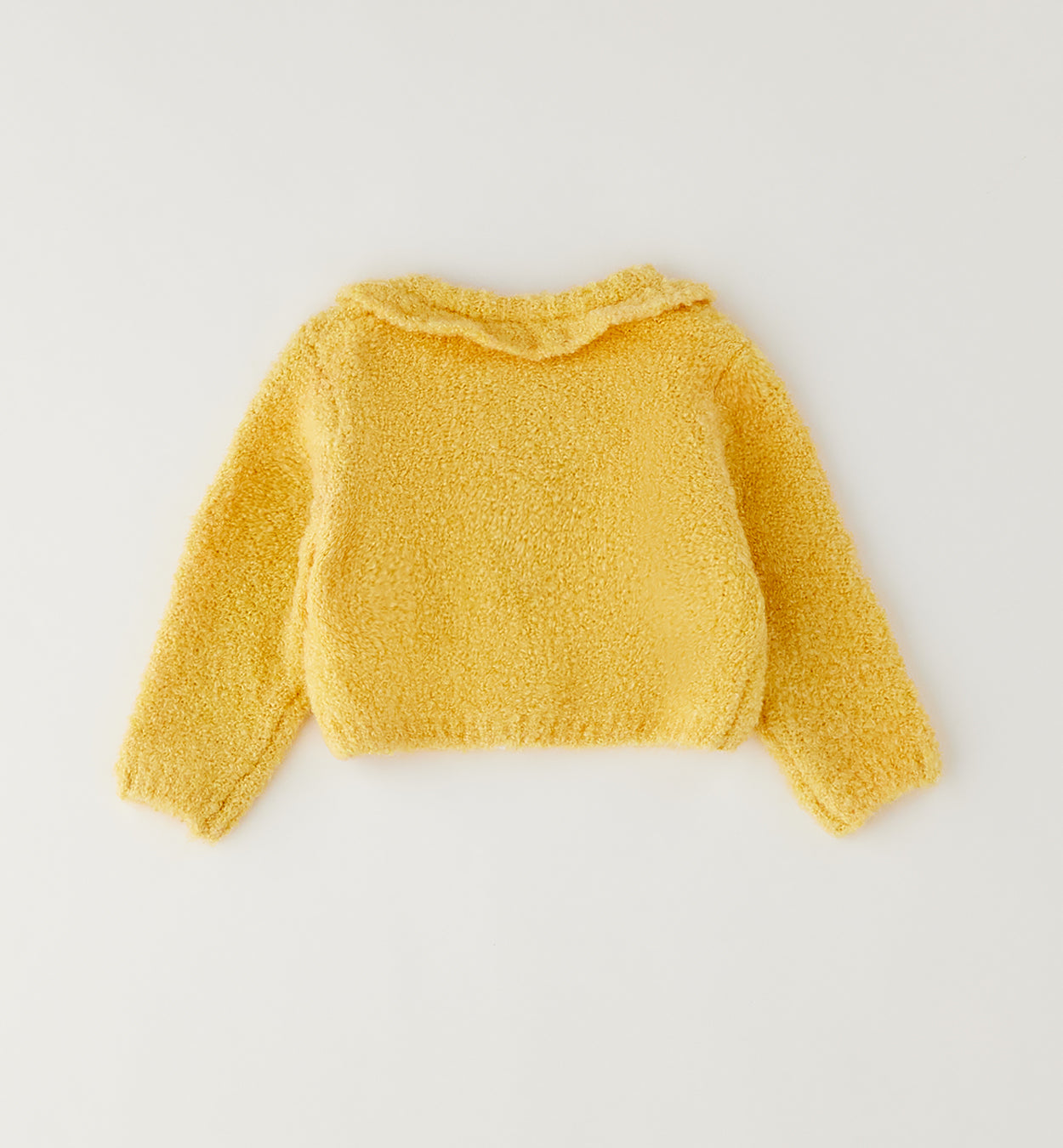 Minibanda Mädchen Strickjacke Gelb