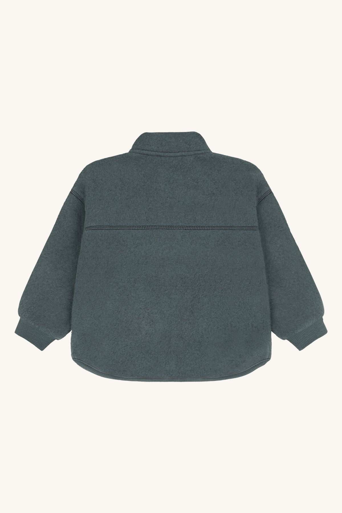 Hust & Claire Kinder Fleecejacke HCEmi Zip Jacket Wool - Balsam Green - Extra 1 (2)
