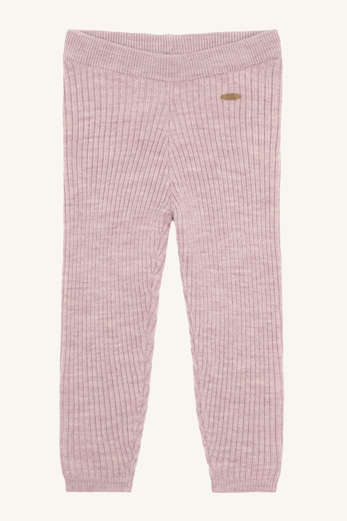 Hust & Claire Kinder Leggings HCLui Wool Rib - Heather - Extra 0