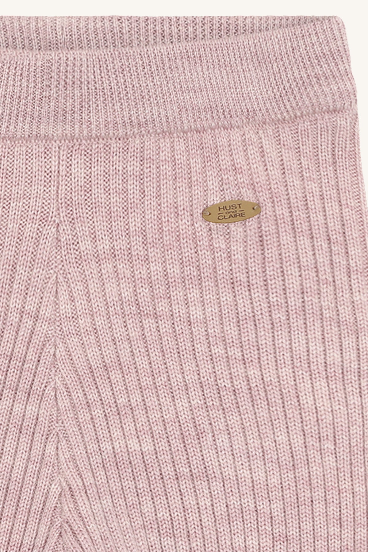 Hust & Claire Kinder Leggings HCLui Wool Rib - Heather - Extra 2 (3)