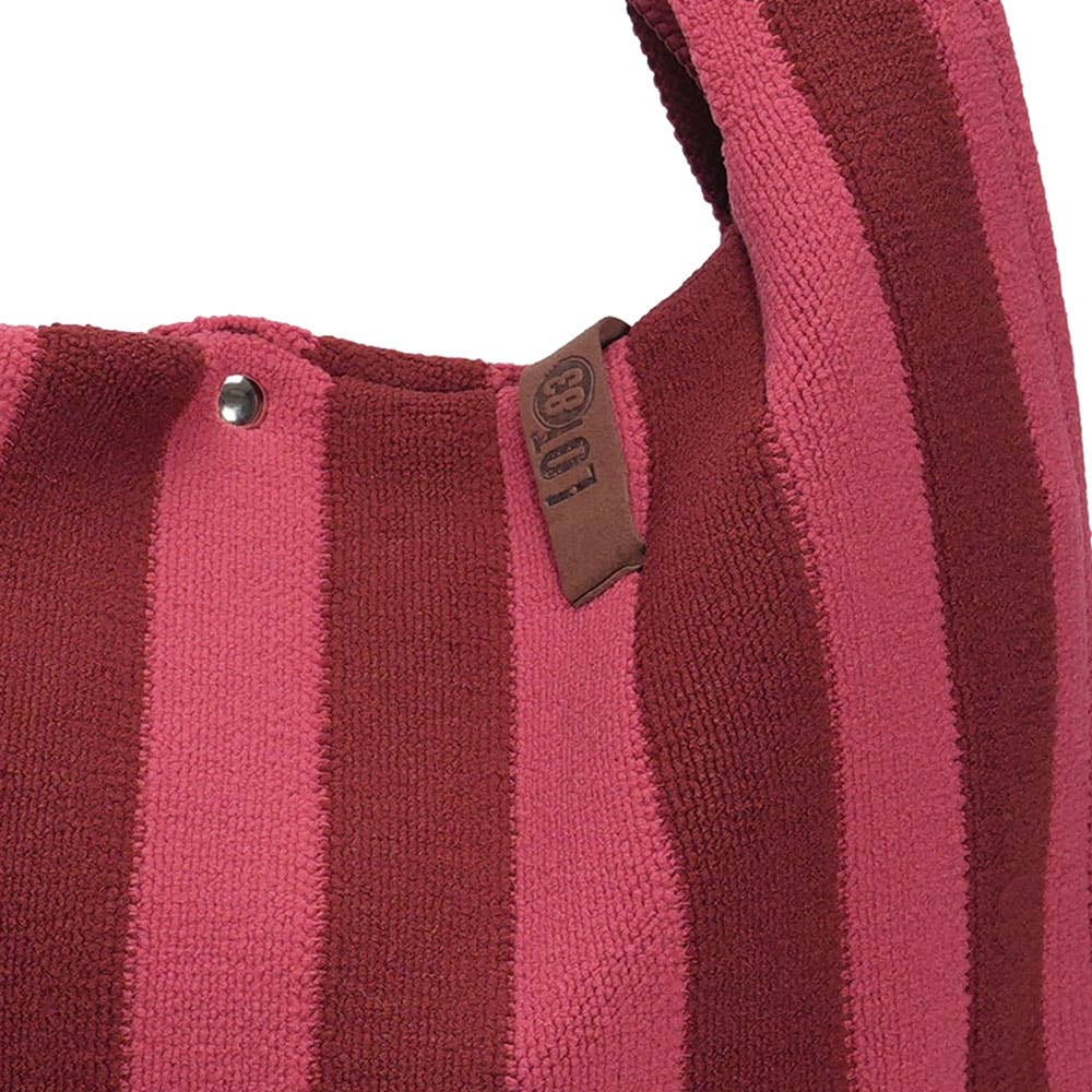 LOT83 Shopper Lois 135 Beere gestreift – weitere Ansicht