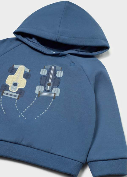 Mayoral Baby Junge Pullover Kapuze Indigo