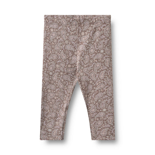 Wheat Baby Leggings Jules – Purple Plum Paisley – Produktansicht 1