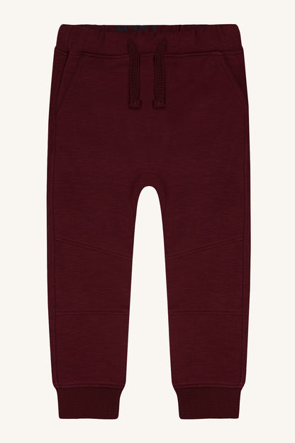 Hust & Claire Jungen Hose HCGeorge Solid Brushed - Red Chocolate - Extra 0