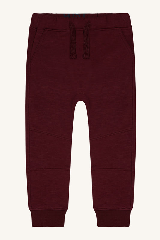 Hust & Claire Jungen Hose HCGeorge Solid Brushed - Red Chocolate - Extra 0