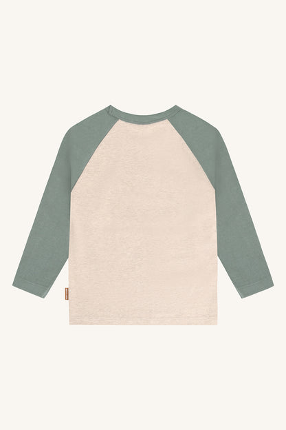 Hust & Claire Jungen Shirt HCAnton Wild Life - Beige Melange - Extra 1 (2)