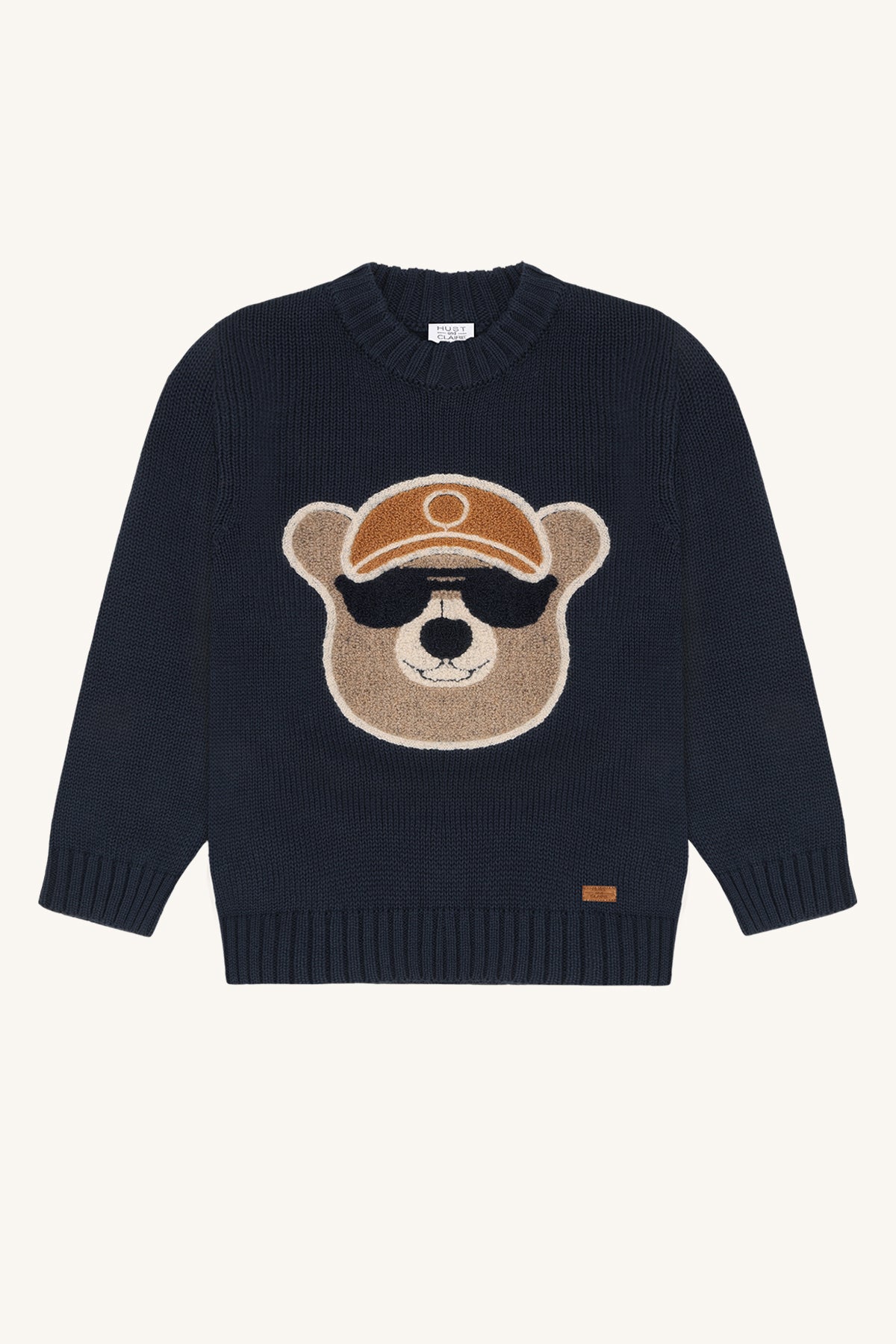Hust & Claire Jungen Pullover HCPelle Bear - Blues - Extra 0