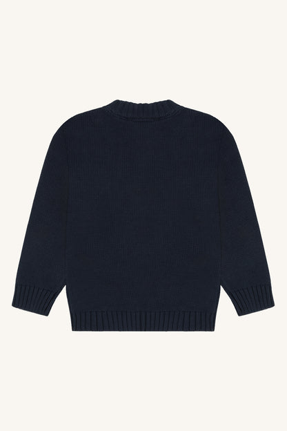 Hust & Claire Jungen Pullover HCPelle Bear - Blues - Extra 1 (2)