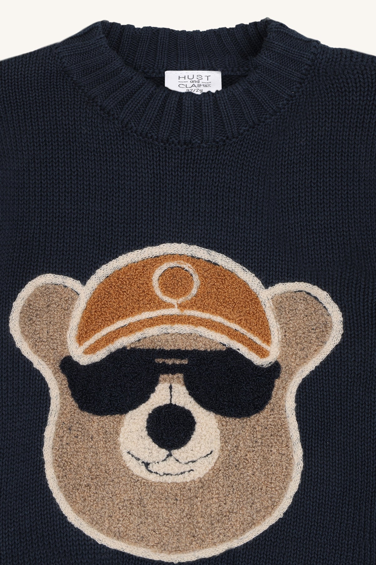 Hust & Claire Jungen Pullover HCPelle Bear - Blues - Extra 2 (3)