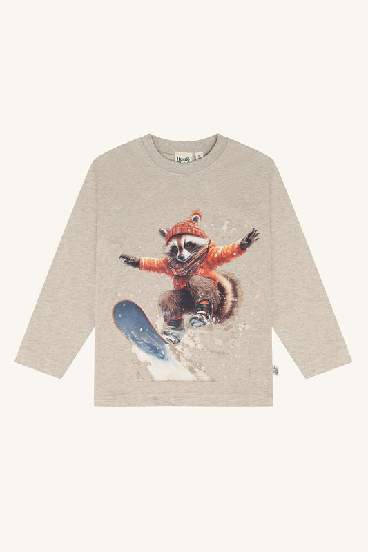 Hust & Claire Jungen Shirt HCAnton Racoon - Biscuit - Main