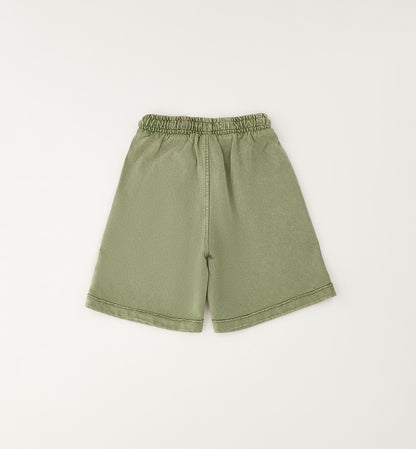 iDO Jungen Shorts mit Kordelzug Olivgrün