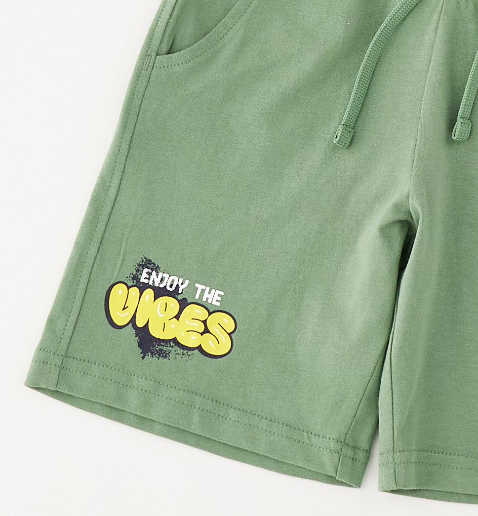iDO Shorts Junge Sage Gruen Mokkini