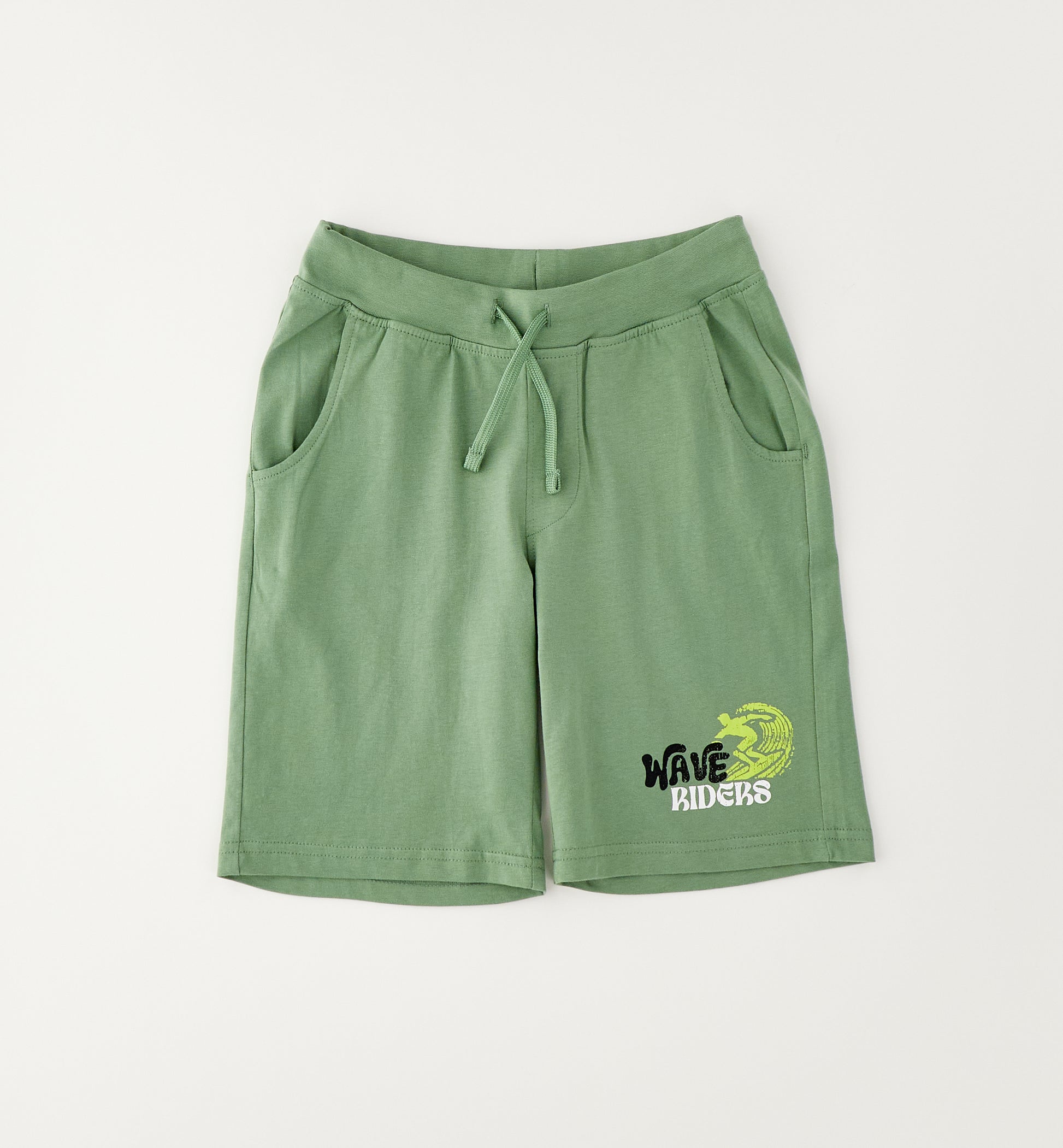 Ido Jungen Shorts mit „Wave Riders“ Print