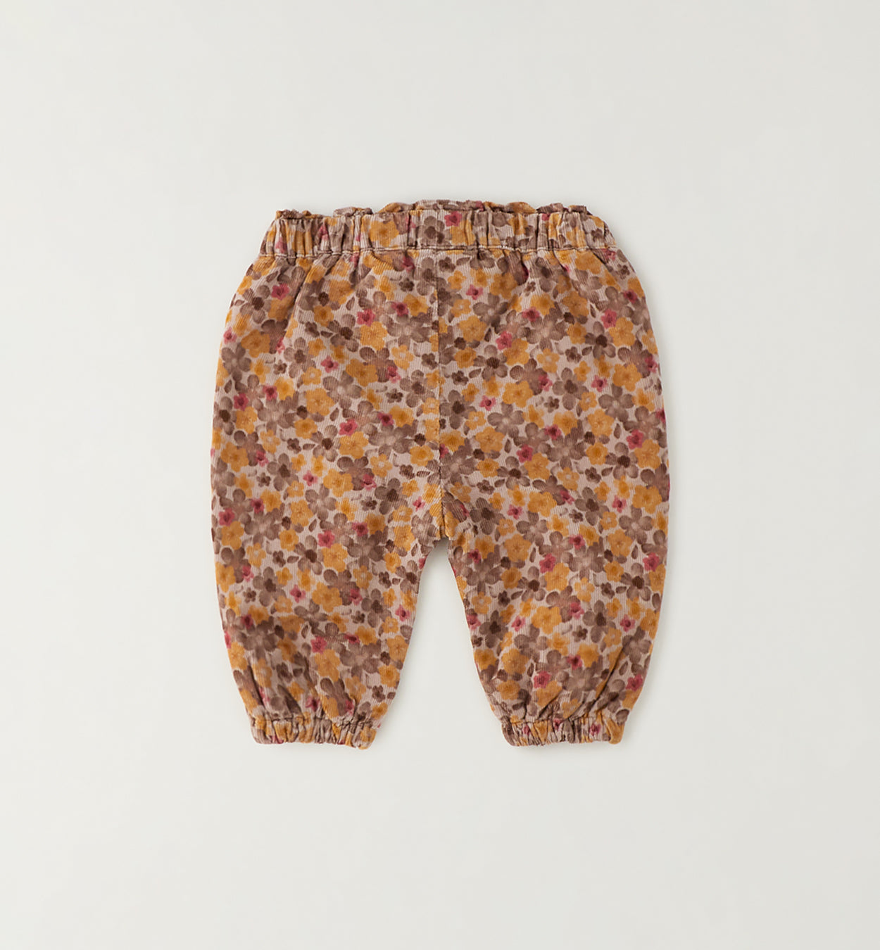 iDO Mädchen Hose mit floralem Allover-Print – Rückansicht