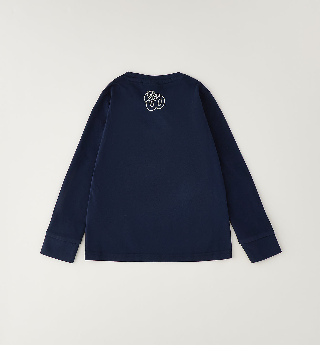 iDO Jungen Langarmshirt Marine – Rückansicht