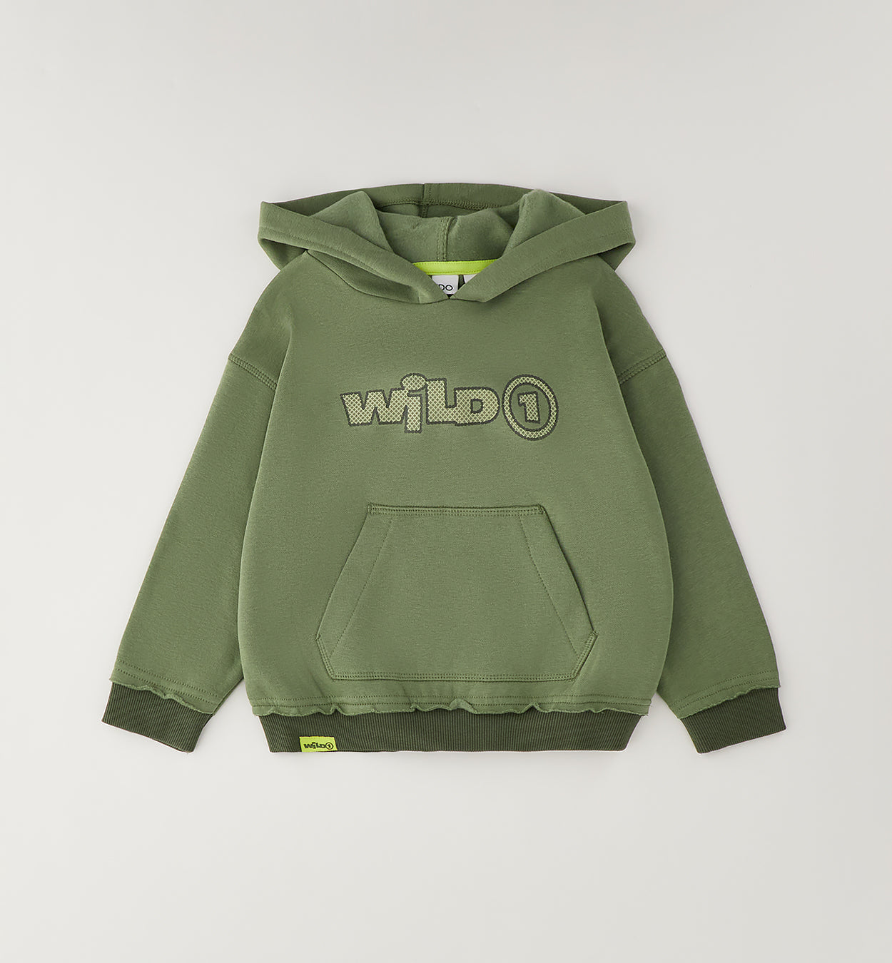 Minibanda Baby Jungen Hoodie in Salbeigrün - 4.H259/00-5454_3