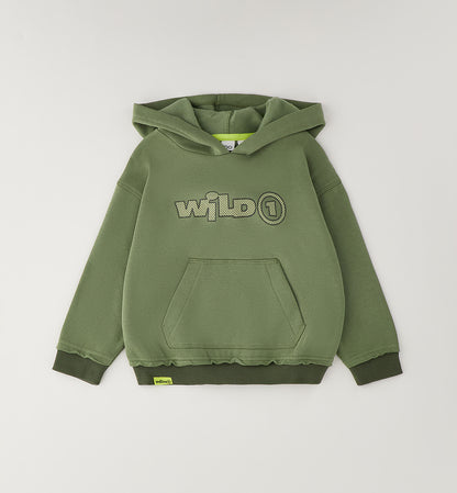 Minibanda Baby Jungen Hoodie in Salbeigrün - 4.H259/00-5454_3