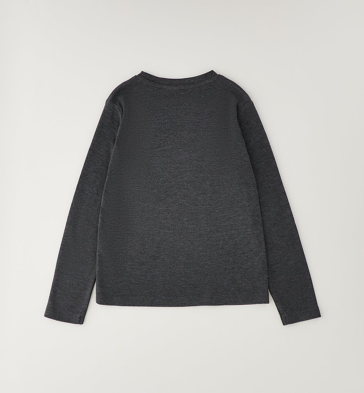 iDO Mädchen Langarmshirt Dunkelgrau mit Zahlenprint 10