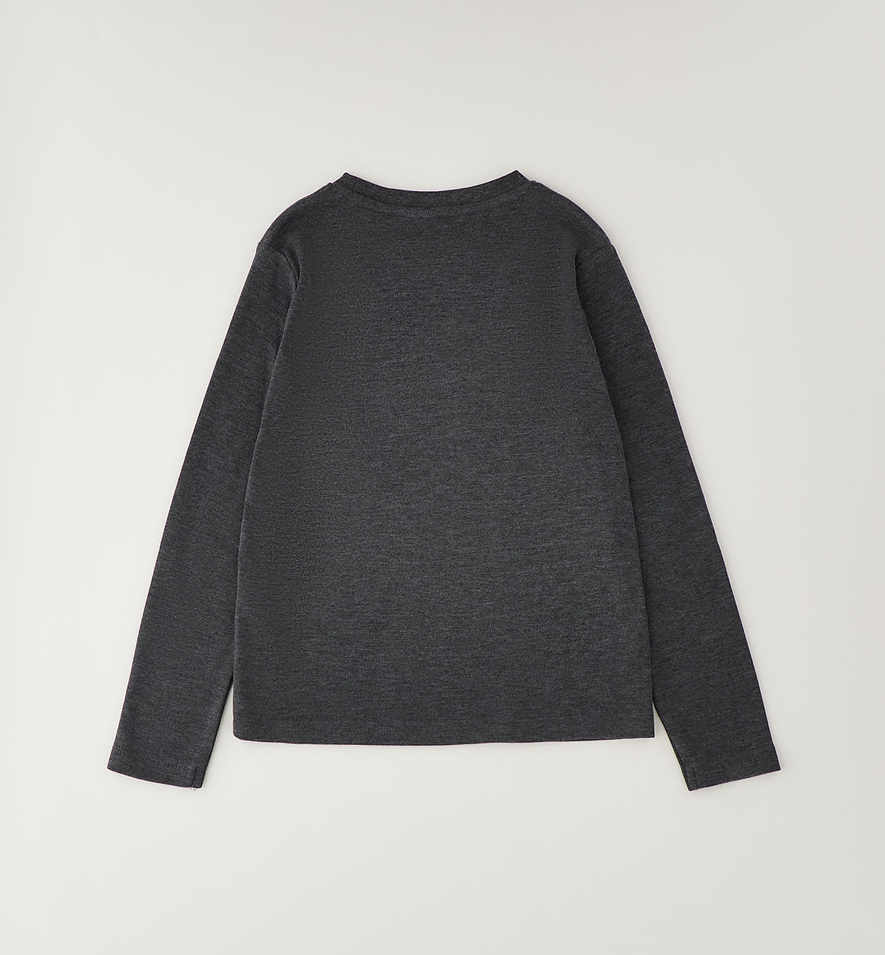 iDO Mädchen Langarmshirt Dunkelgrau mit Zahlenprint 10
