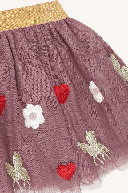 Hust & Claire Maedchen Rock HCNinna Unicorn - Plum - Extra 2 (3)