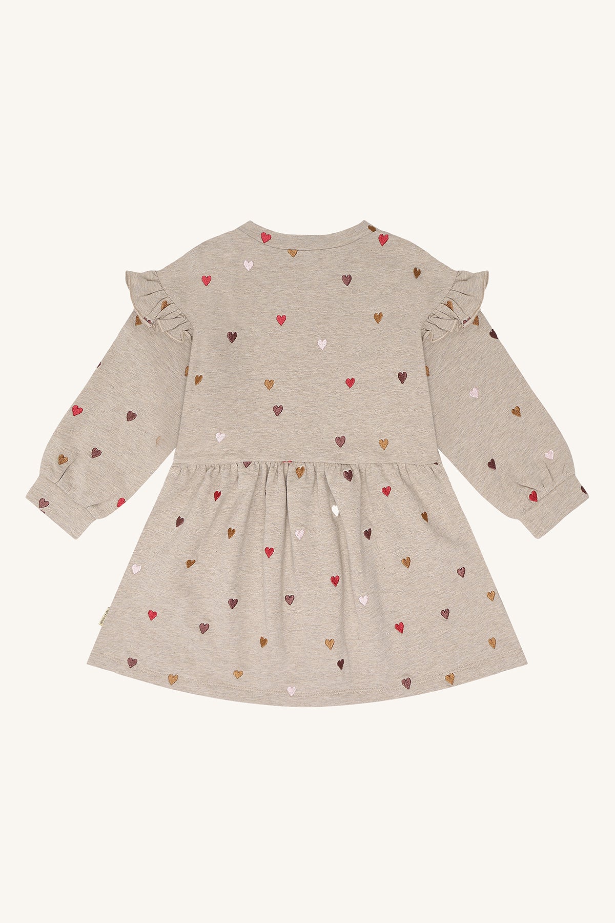 Hust & Claire Maedchen Kleid HCDonna Heartbeat - Biscuit - Extra 1 (2)