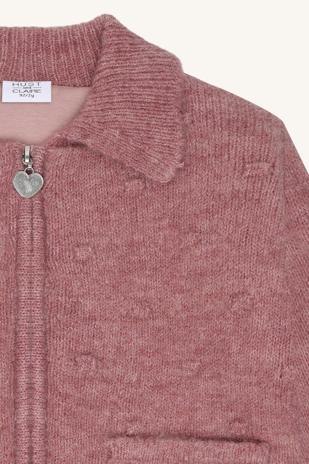 Hust & Claire Maedchen Strickjacke HCEmi Knit Jacket - Heather - Extra 2 (3)