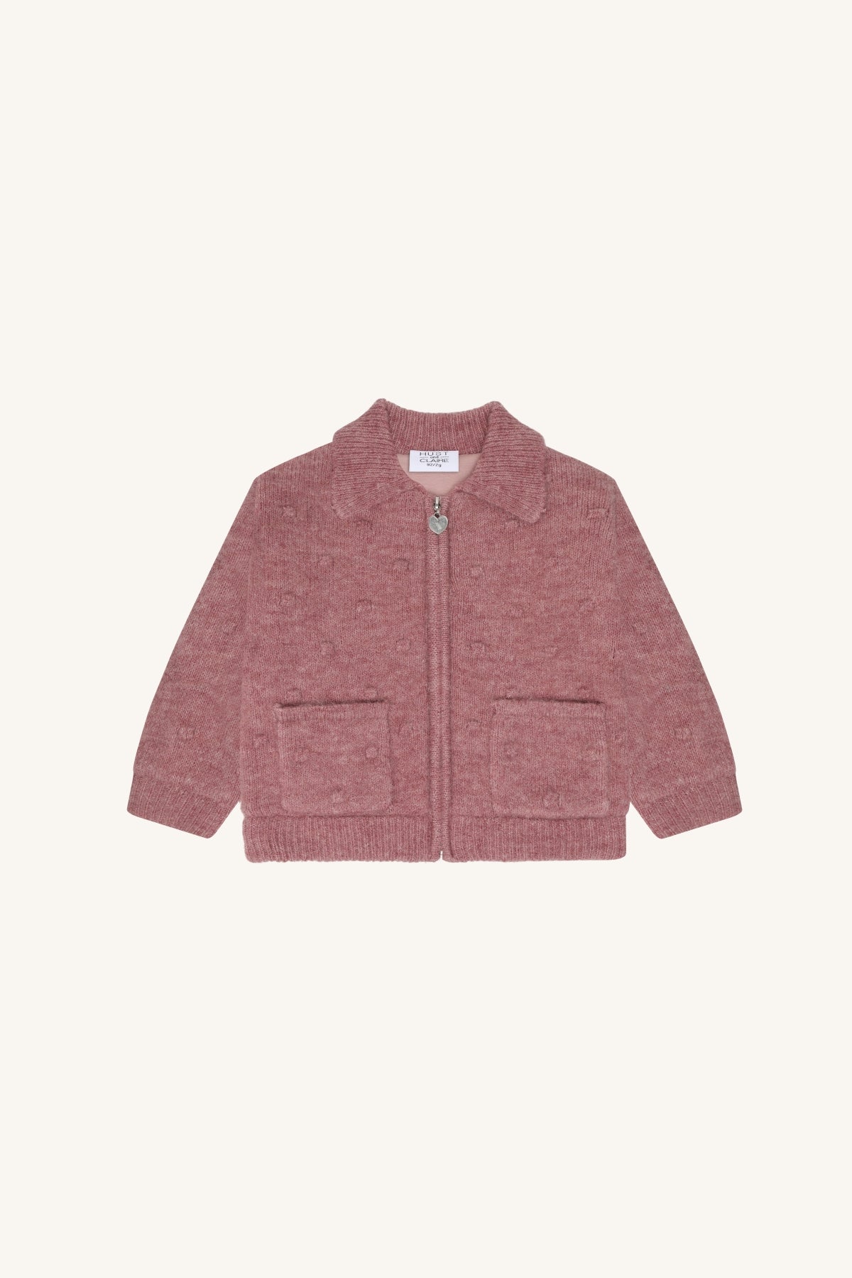 Hust & Claire Maedchen Strickjacke HCEmi Knit Jacket - Heather - Main