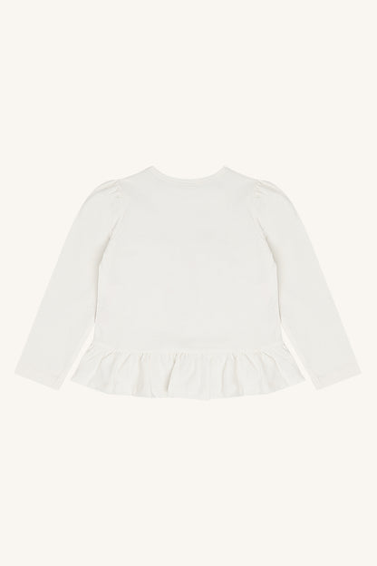 Hust & Claire Maedchen Shirt HCAlma Dove - Ivory - Extra 1 (2)