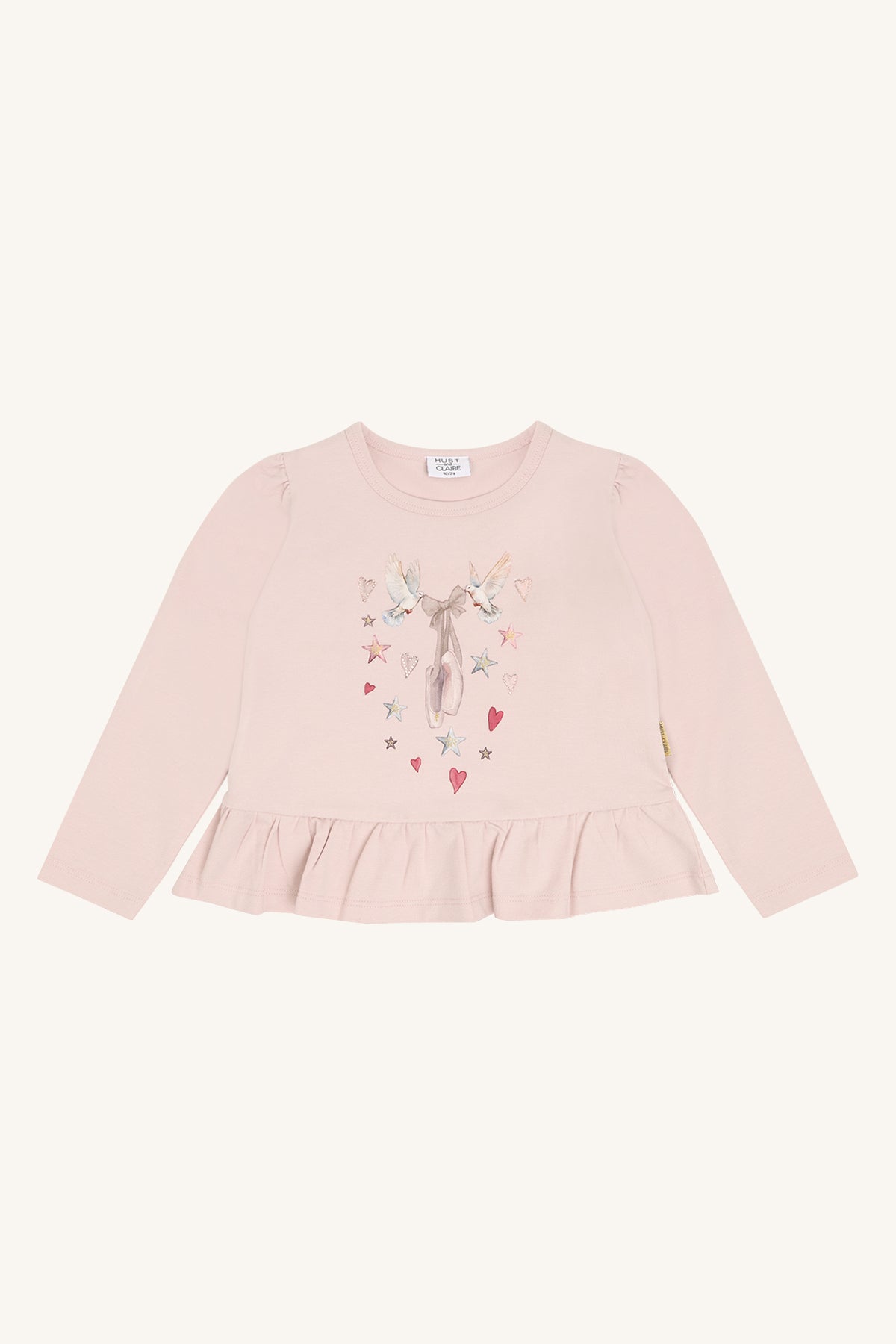 Hust & Claire Maedchen Shirt HCAlma Dove - Hushed Pink - Extra 0