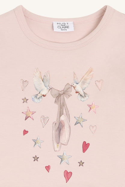 Hust & Claire Maedchen Shirt HCAlma Dove - Hushed Pink - Extra 2 (3)
